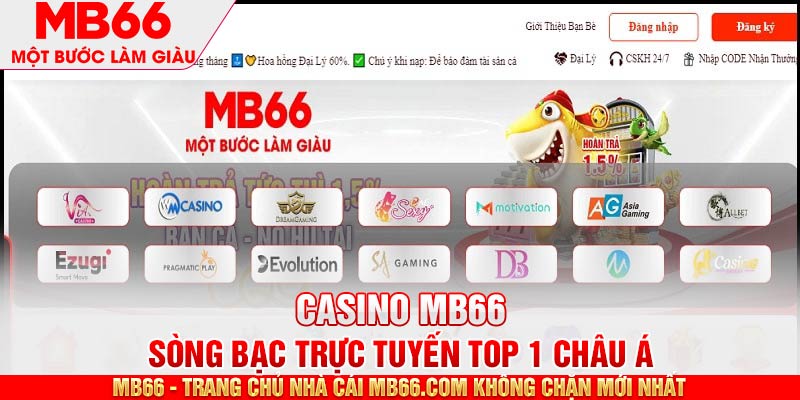 Ưu điểm của sảnh casino MB66